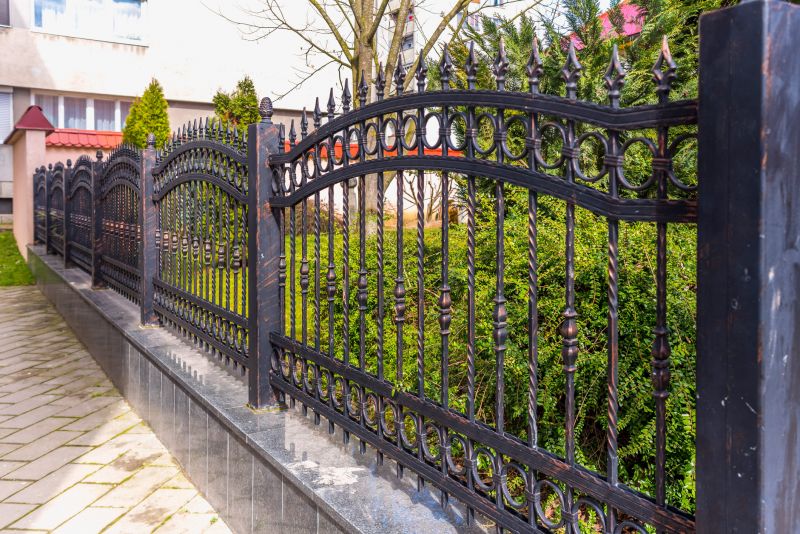 Wrought Iron Fence Installation